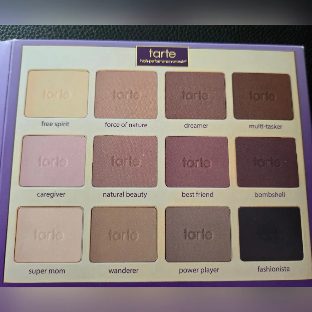 Tarte Tartelette Eyeshadow Palette - Pink and Brown Hues - New In Box